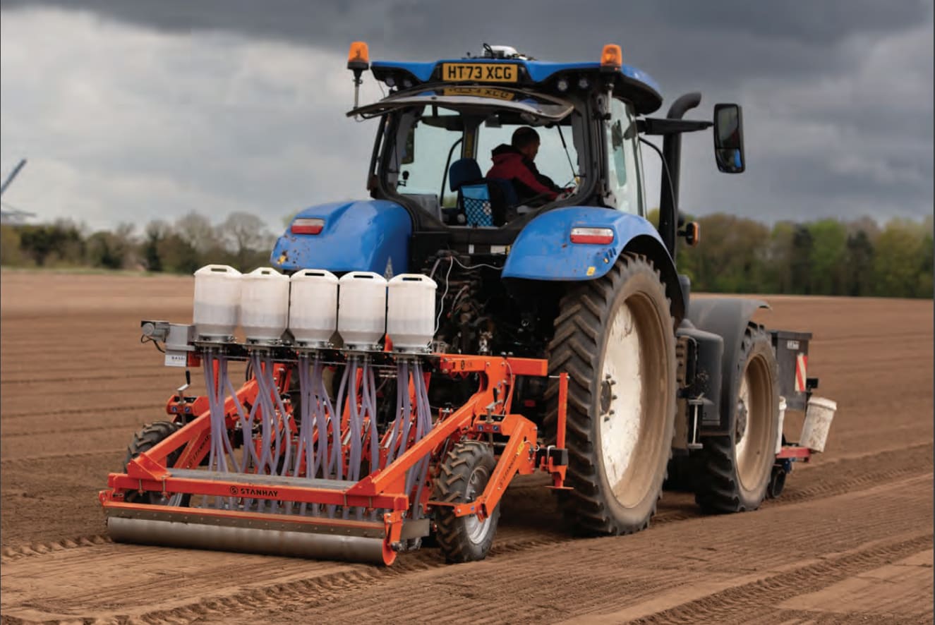 Small seed precision air drills