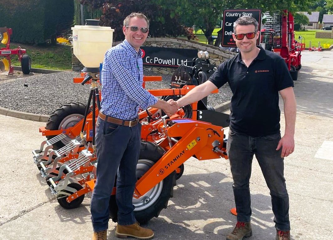 Un nouveau distributeur pour les semoirs à légumes de précision Stanhay Webb en Écosse