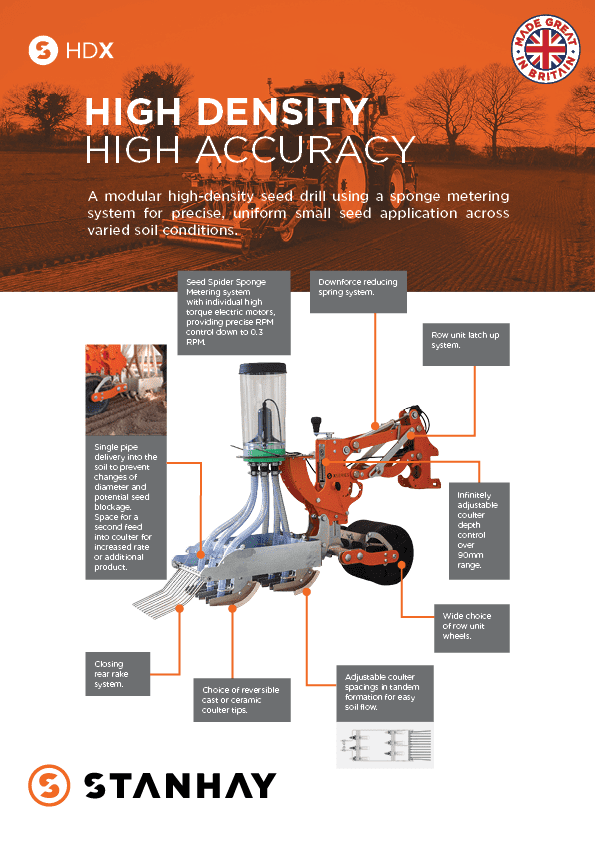 Stanhay HDX product brochure cover